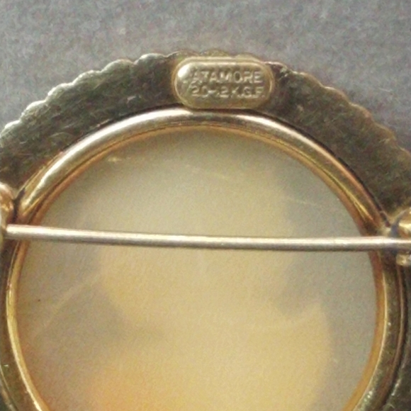 Antique/Vintage 1940s Catamore Gold Filled Brooch - Picture 6 of 9